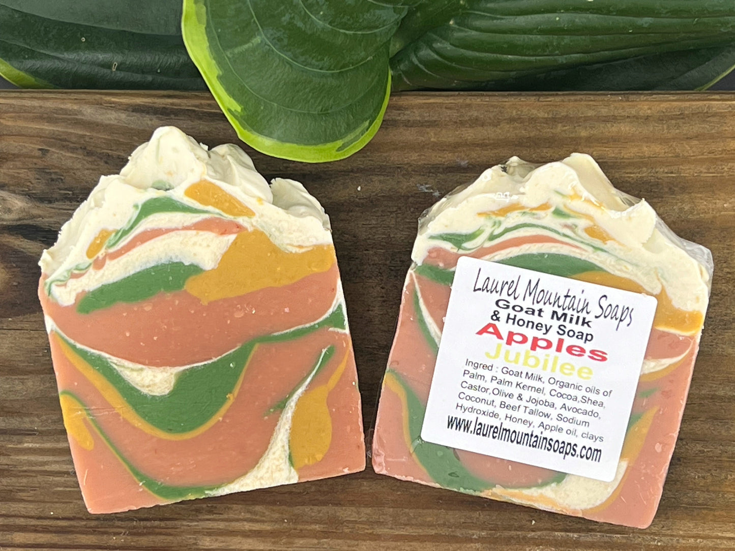 Apples Jubilee Goat Milk and Honey Soap