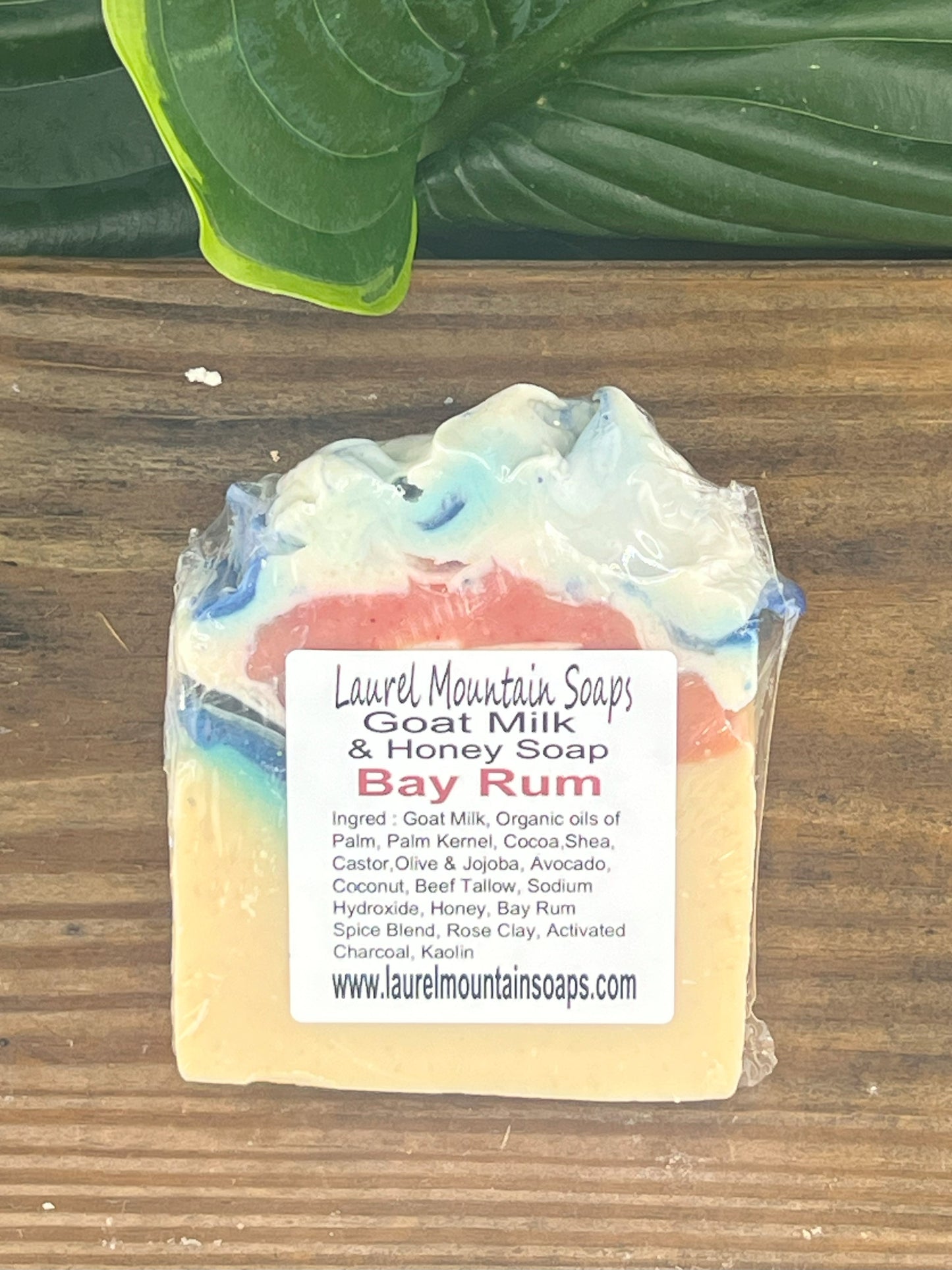 Bay Rum Goat Milk and Honey Soap