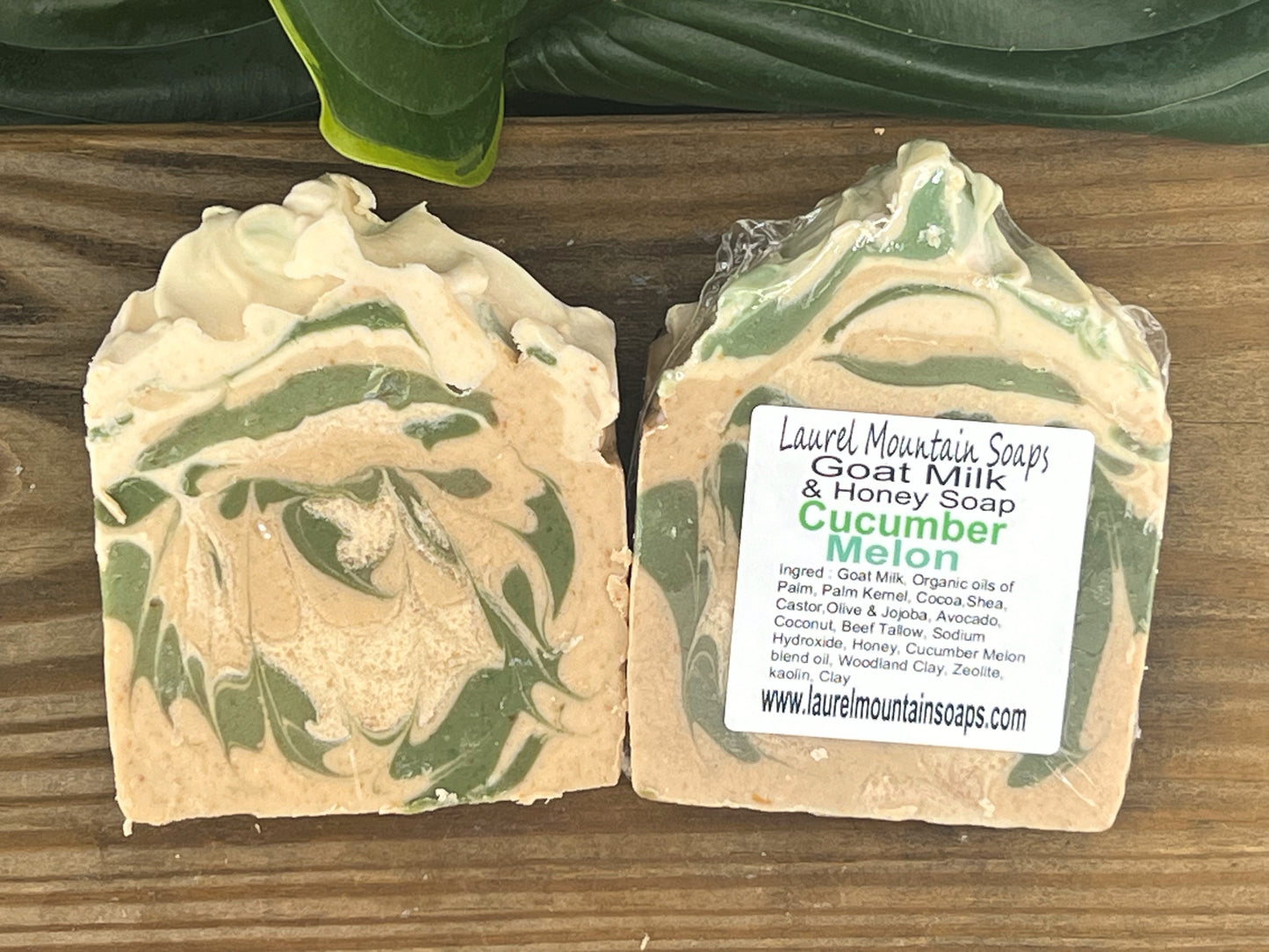 Cucumber Melon Goat Milk and Honey Soap