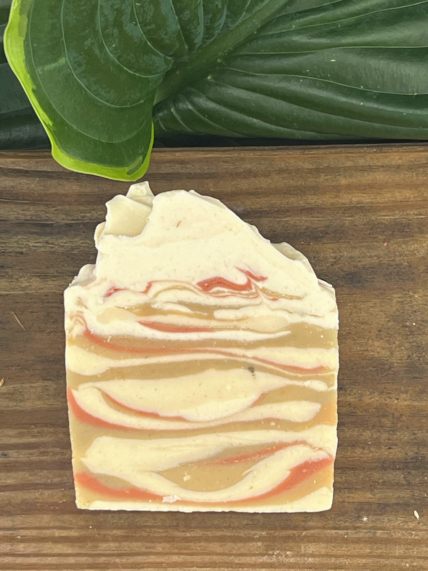 Earth Tone Swirl Goat Milk and Honey Soap
