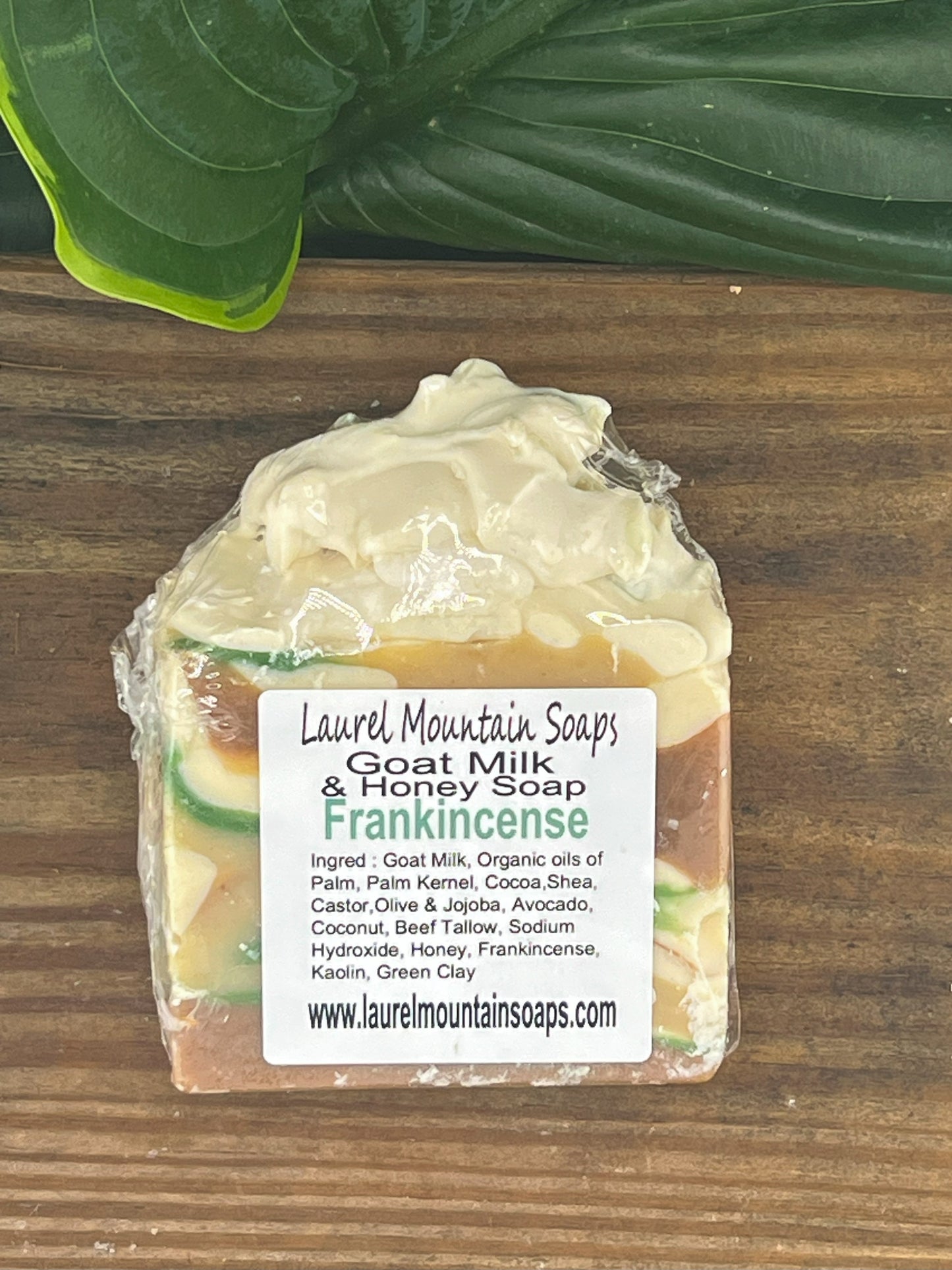Frankincense Goat Milk and Honey Soap