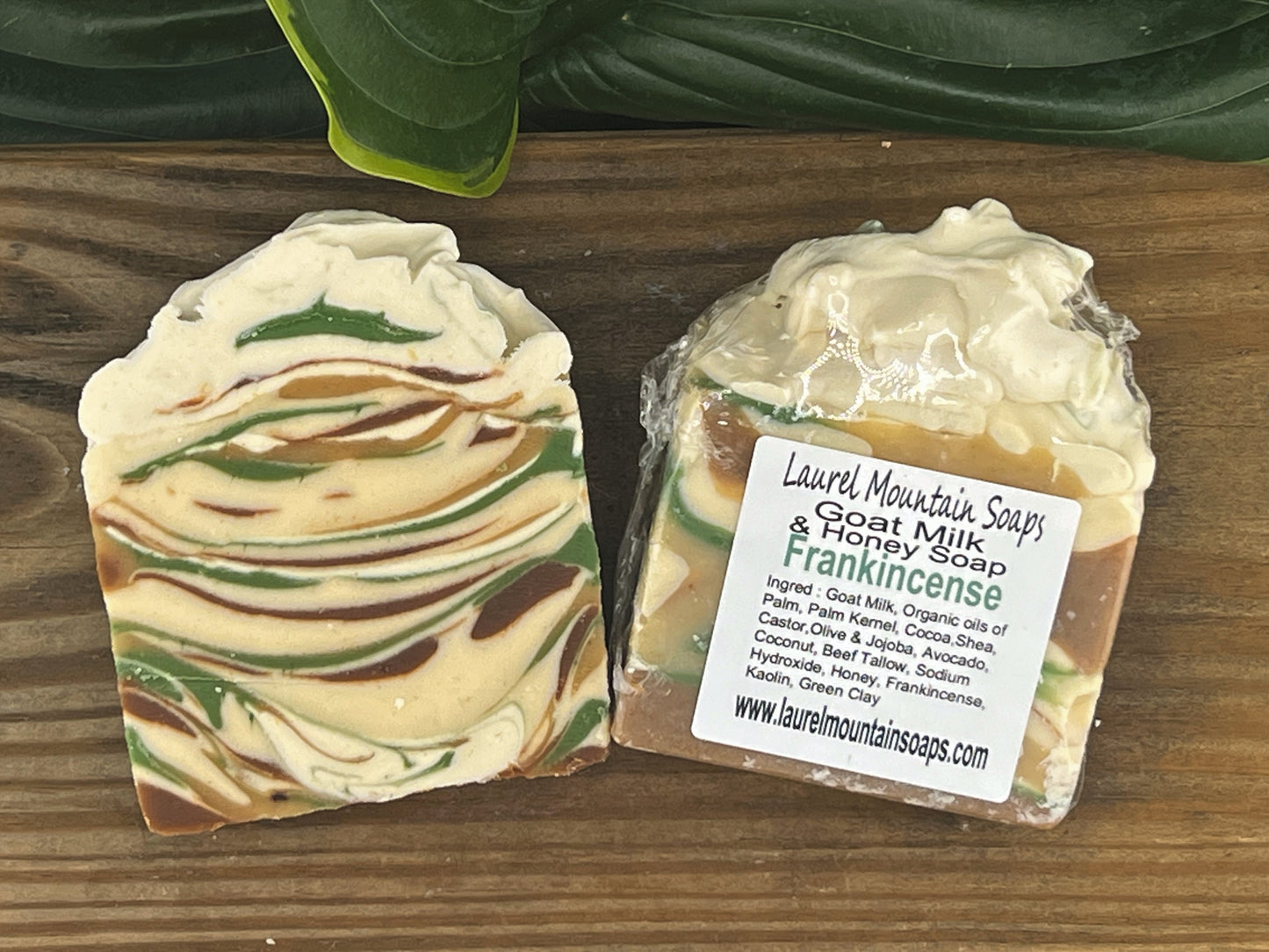 Frankincense Goat Milk and Honey Soap