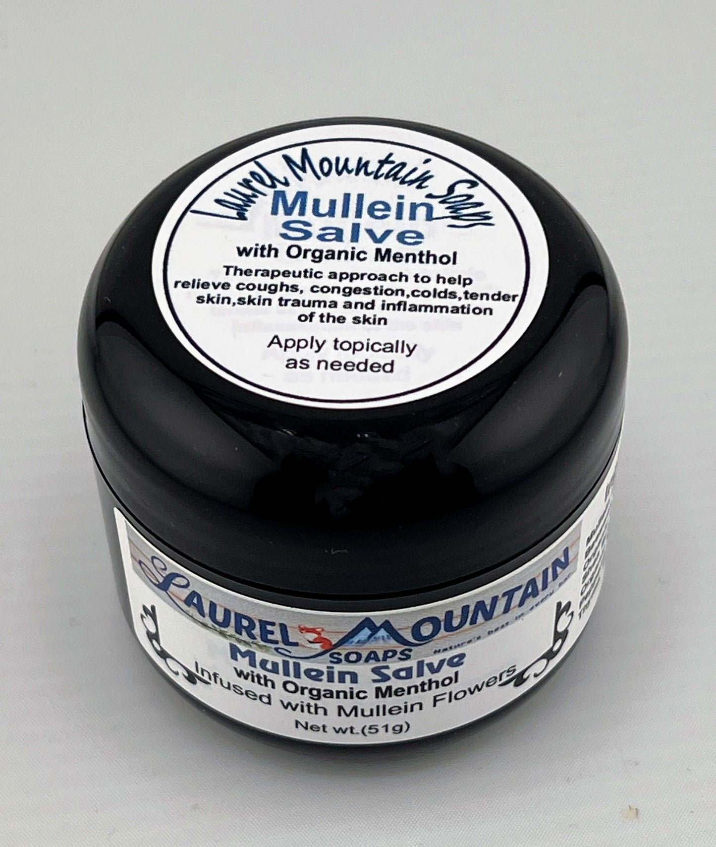 Mullien Respiratory Salve with Organic Menthol
