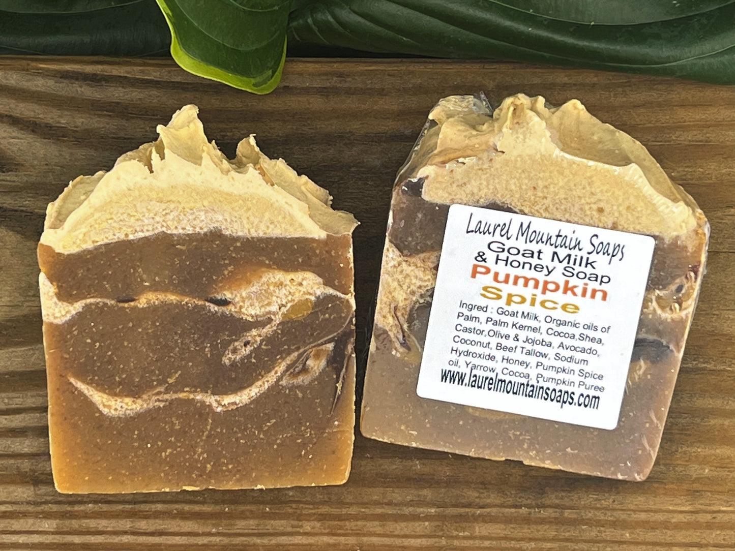 Pumpkin Spice Goat Milk and Honey Soap