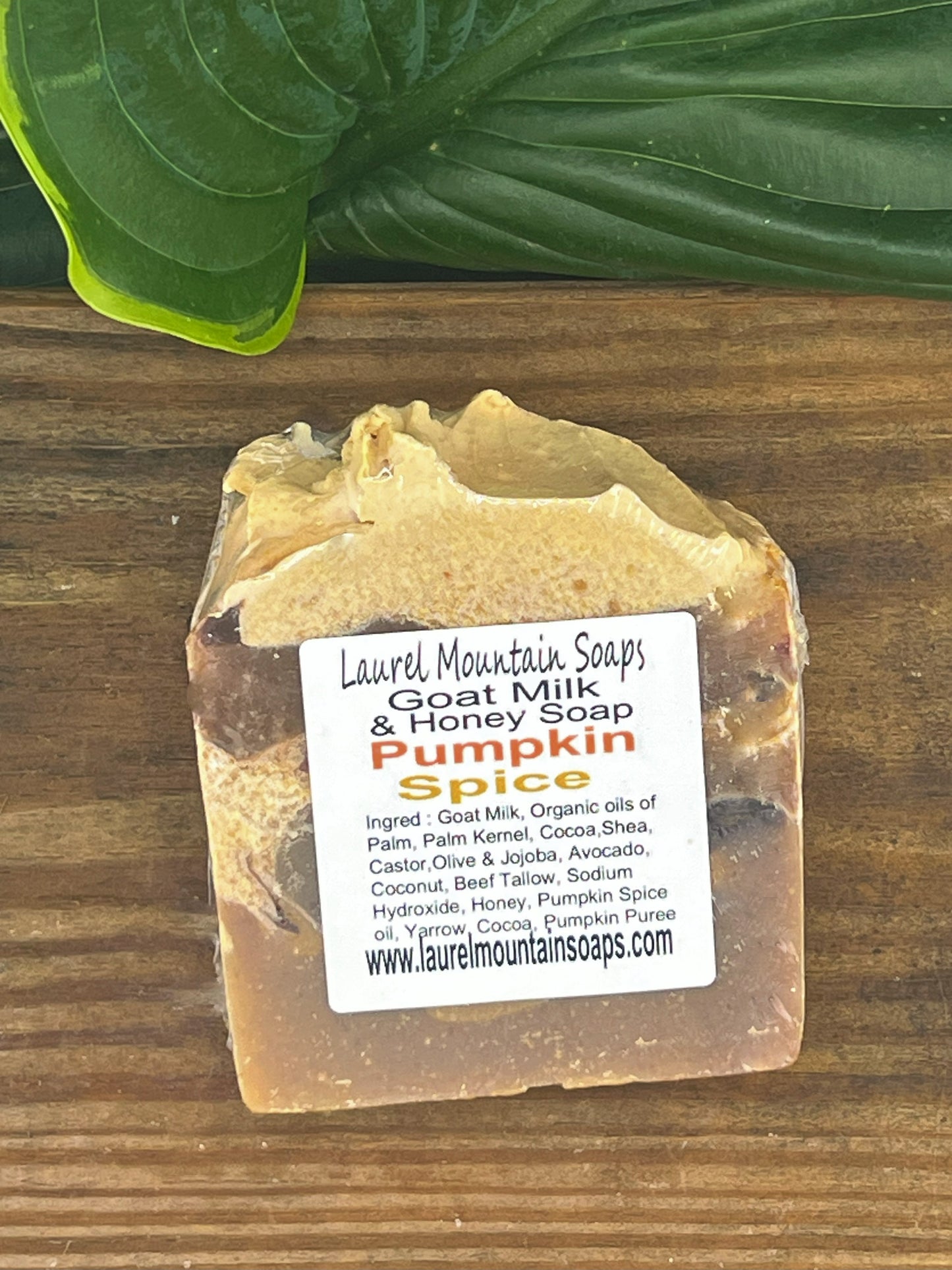 Pumpkin Spice Goat Milk and Honey Soap
