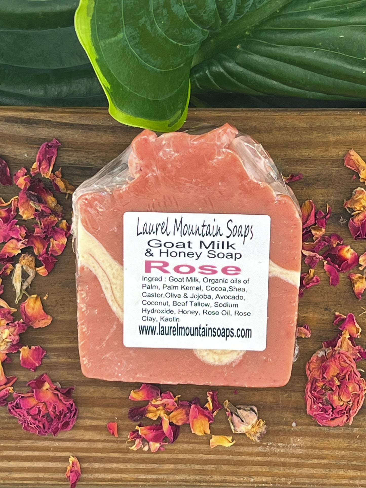 Rose Goat Milk and Honey Soap