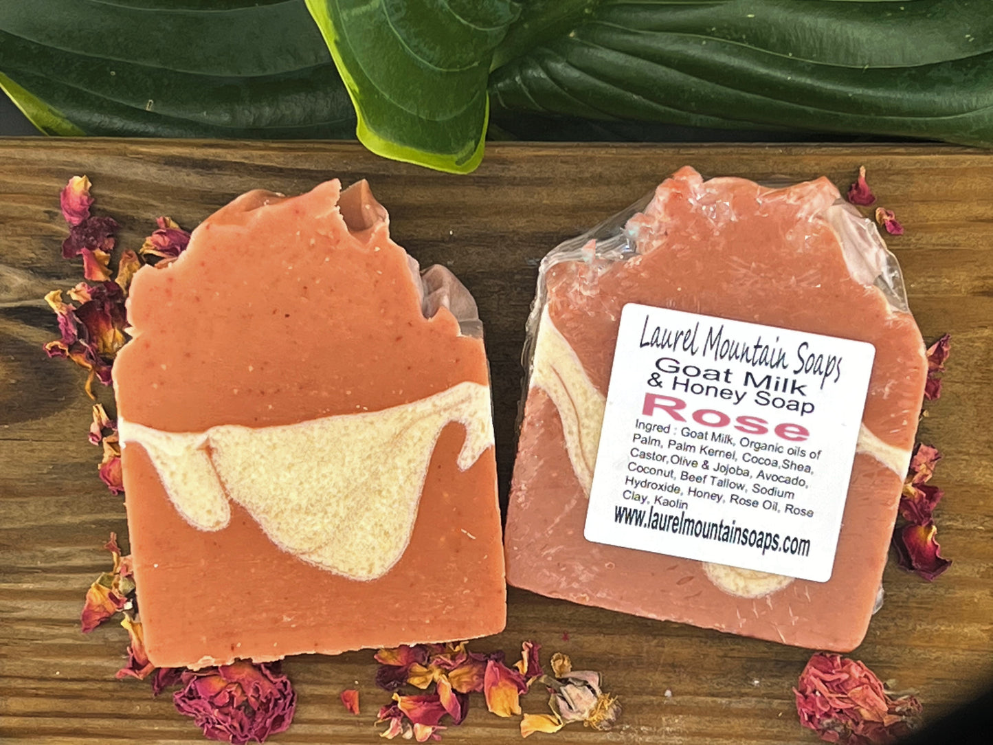 Rose Goat Milk and Honey Soap