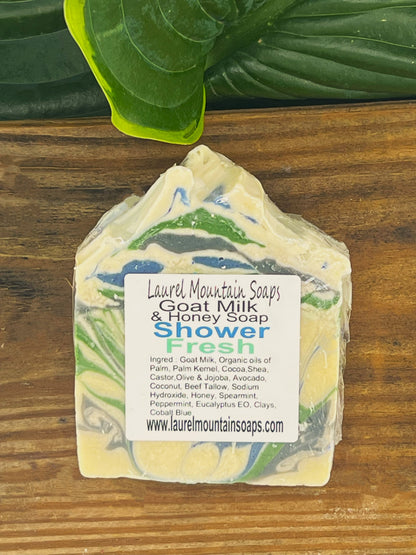 Shower Fresh Goat Milk and Honey Soap