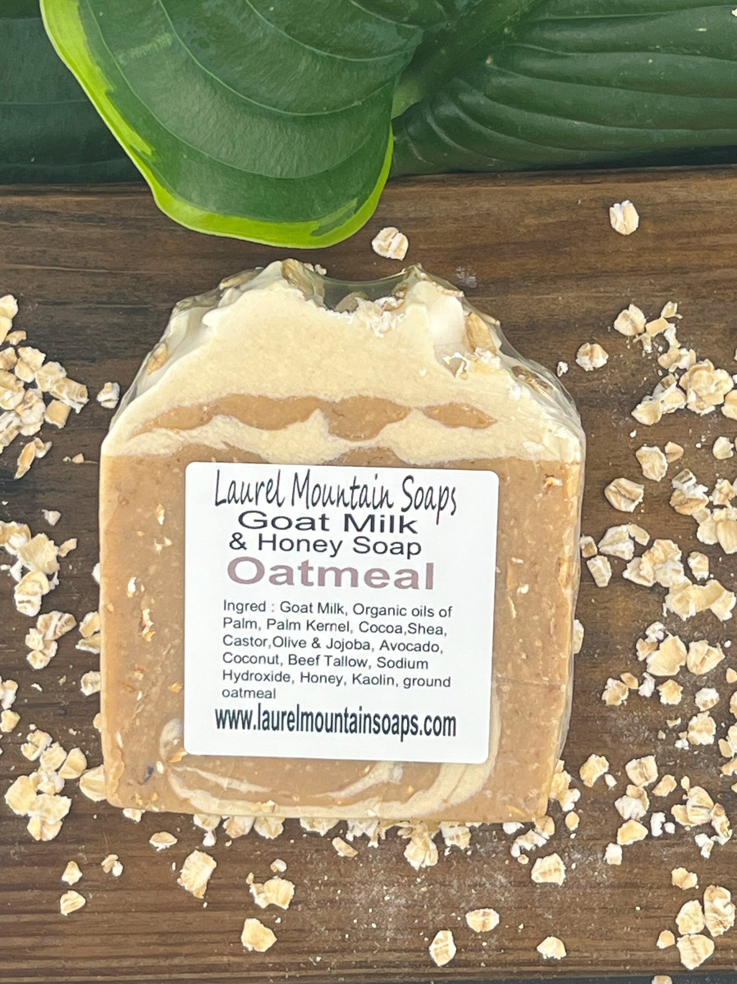 Unscented Oatmeal Goat Milk and Honey Soap