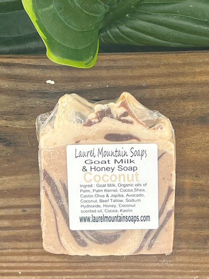 Coconut Goat Milk And Honey Soap