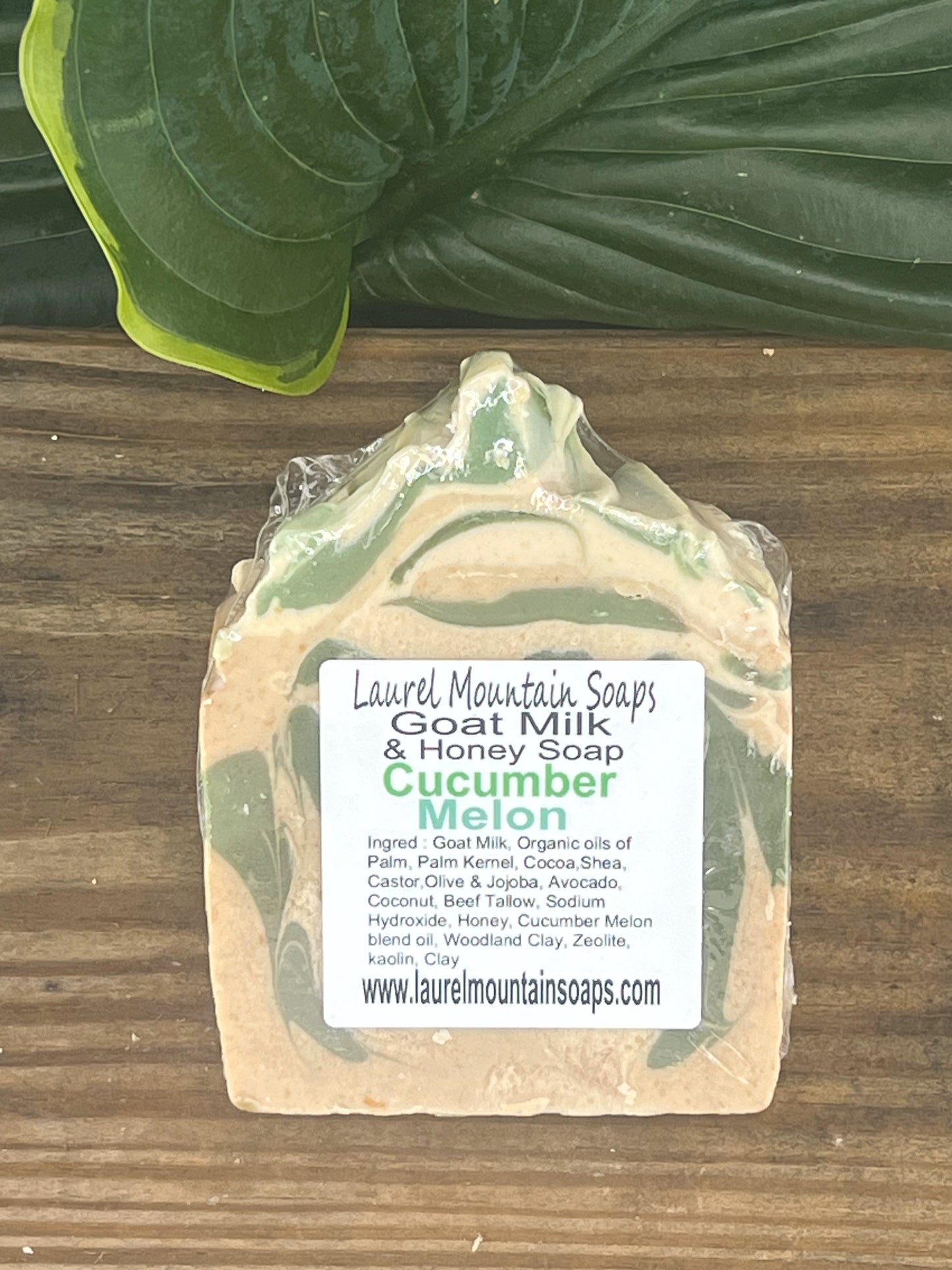 Cucumber Melon Goat Milk and Honey Soap