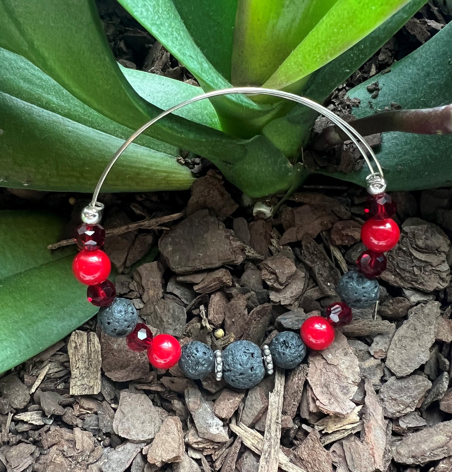 Cranberry Tones Diffuser Bracelet