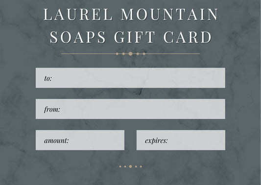 Laurel Mountain Soaps Gift Card