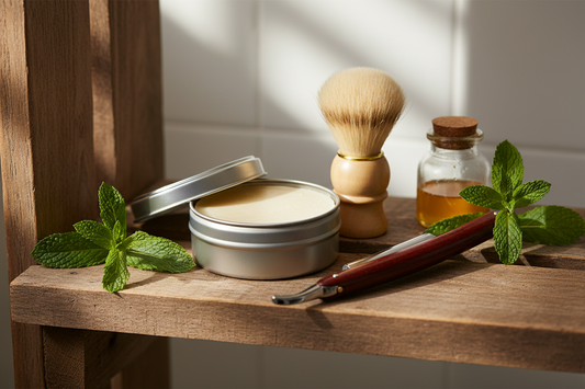 The Secret to a Closer, Smoother Shave: Laurel Mountain Goat Milk & Honey Shave Soap