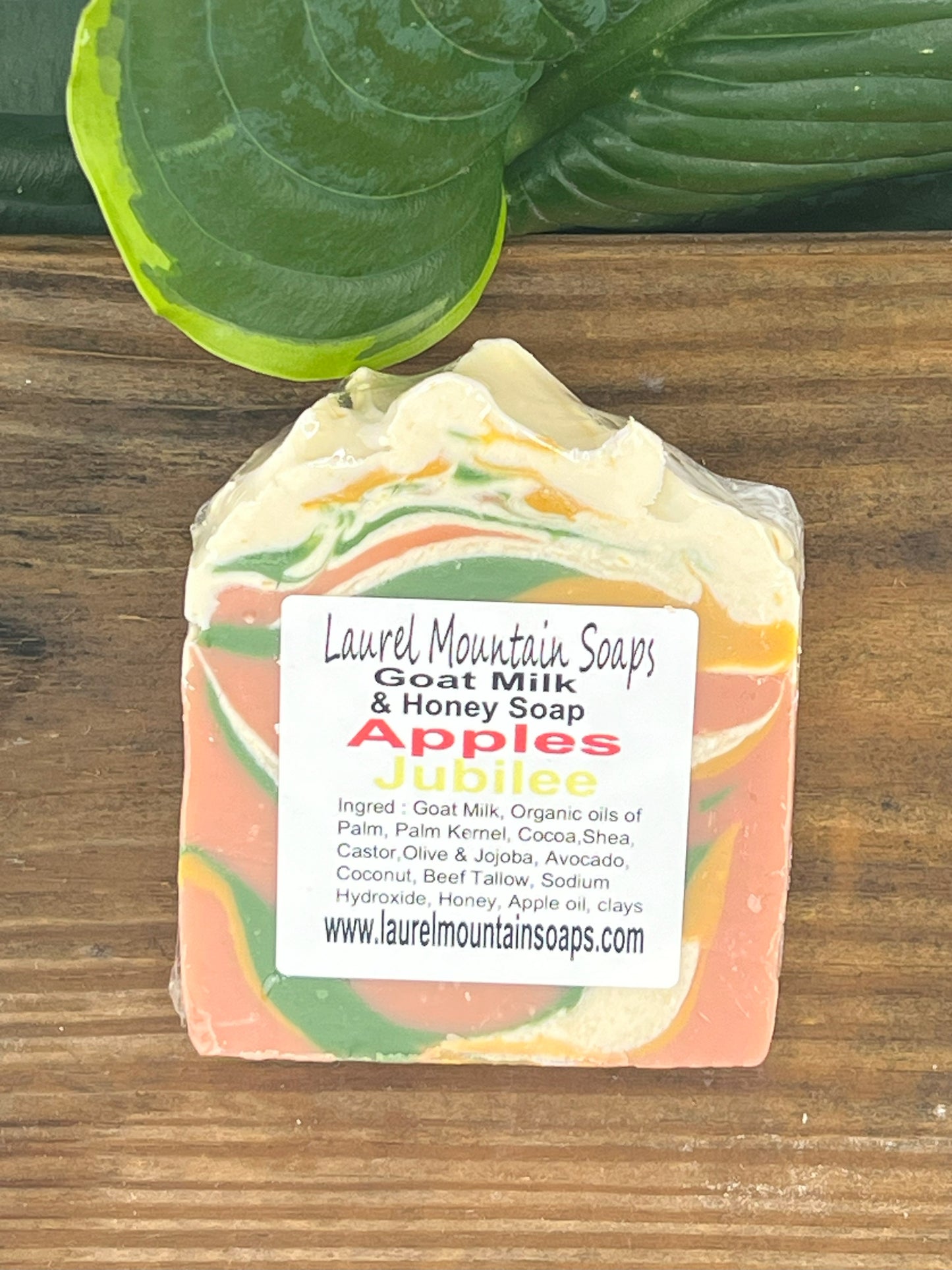 Apples Jubilee Goat Milk and Honey Soap