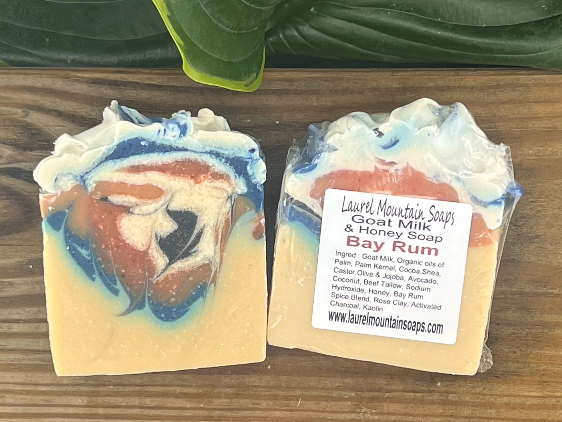 Bay Rum palm free soap - Men's favourite