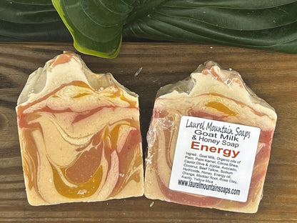 Energy Goat Milk and Honey Soap