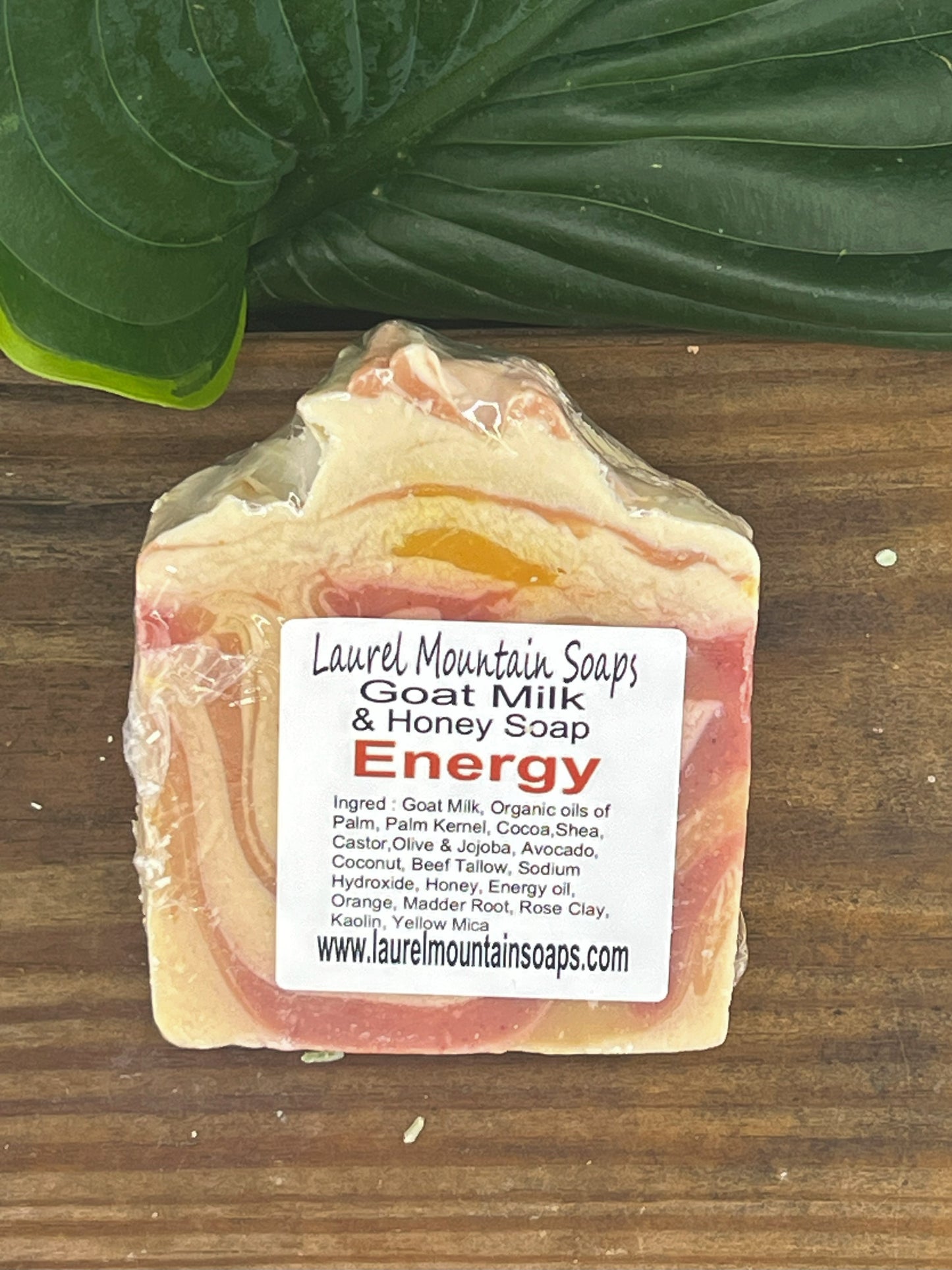 Energy Goat Milk and Honey Soap