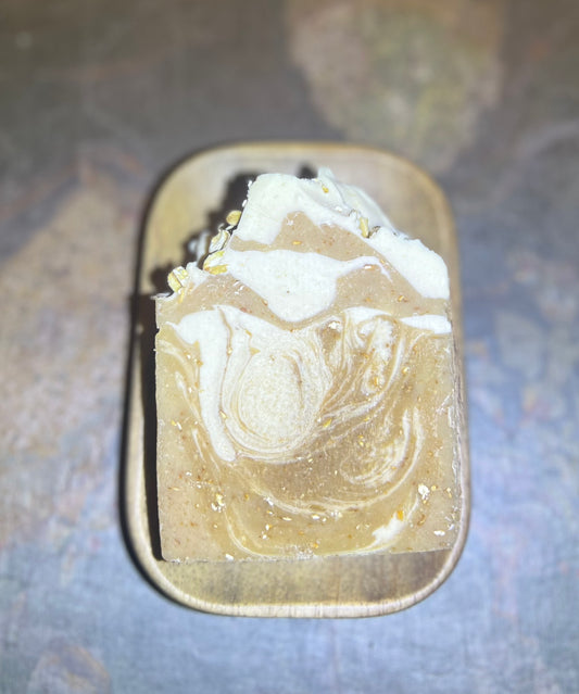 Scented Oatmeal Goat Milk and Honey Soap