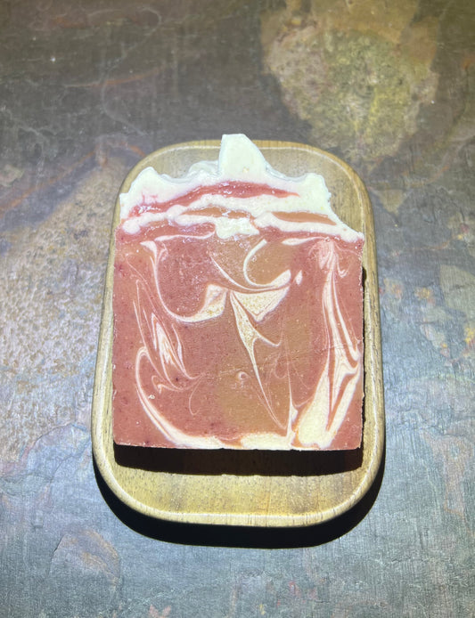 Pink Grapefruit Goat Milk and Honey Soap