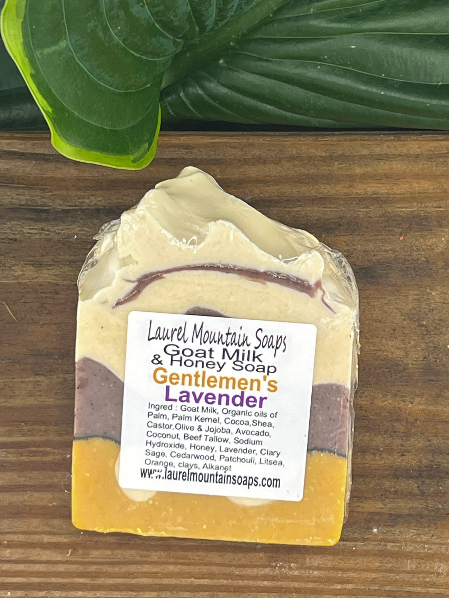 Gentleman's Lavender Goat Milk and Honey Soap
