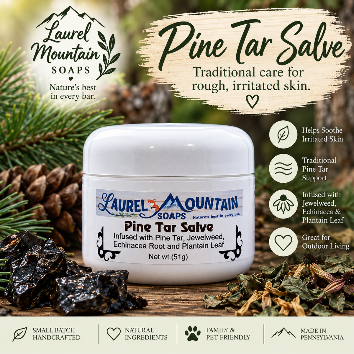 Pine Tar Salve
