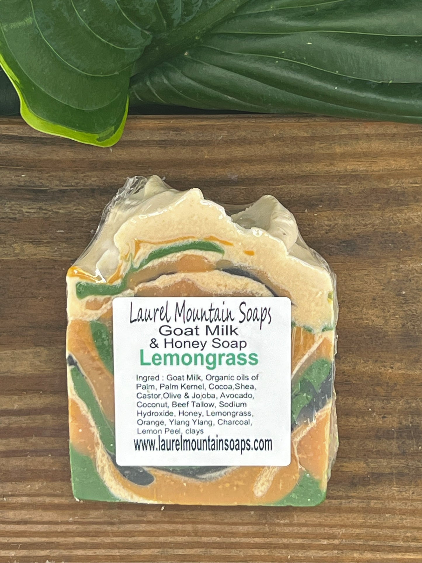 Lemongrass Goat Milk and Honey Soap