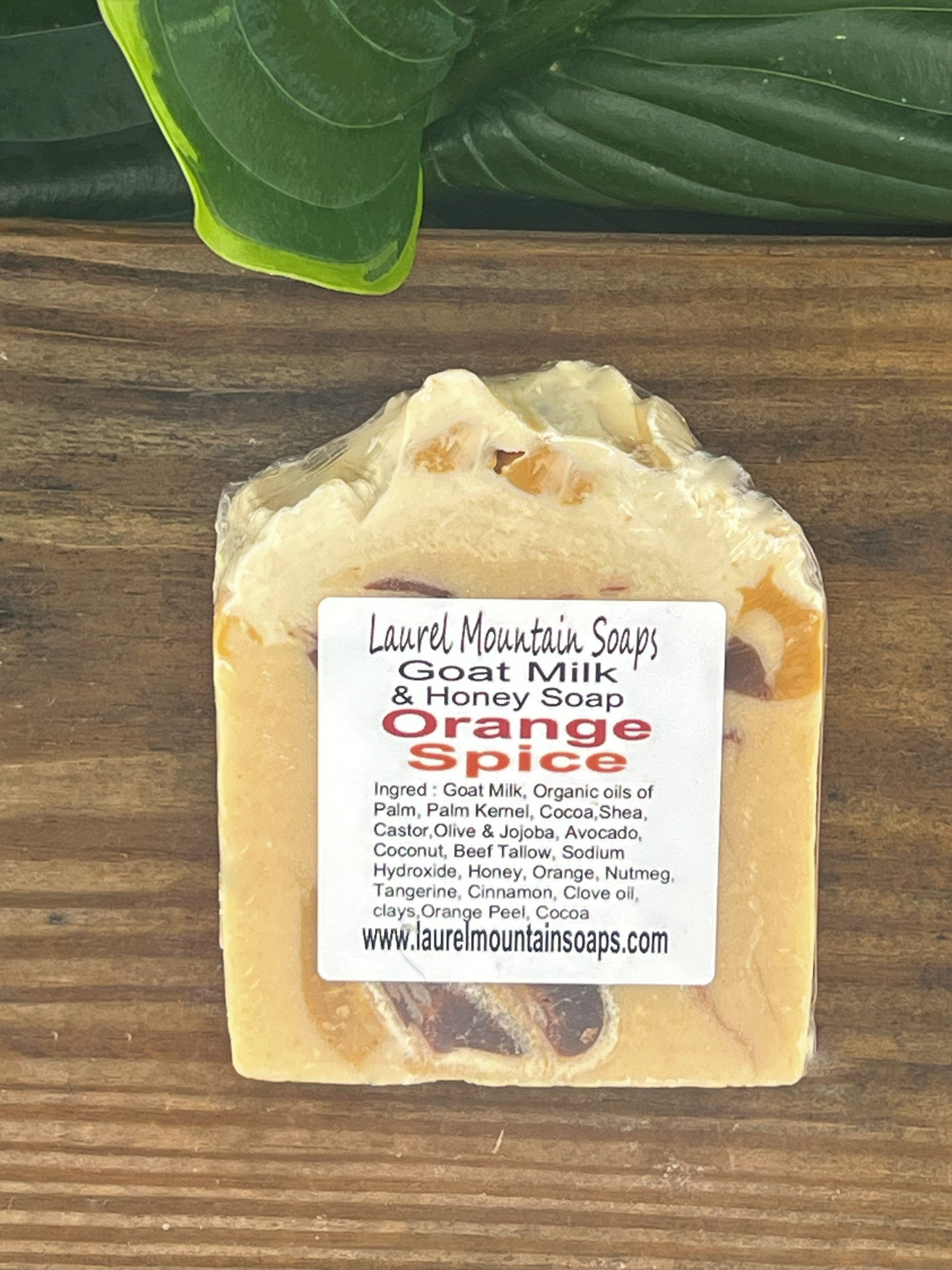 Orange Spice Goat Milk and Honey Soap