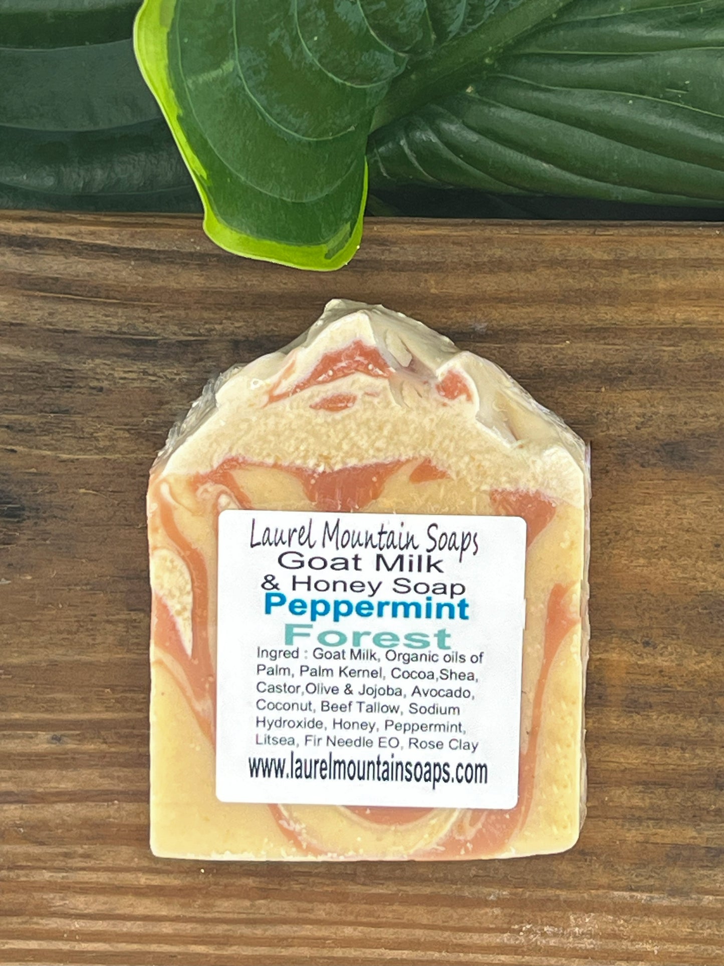 Peppermint Forest Goat Milk and Honey Soap