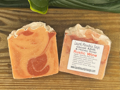 Rustic Wine Goat Milk and Honey Soap