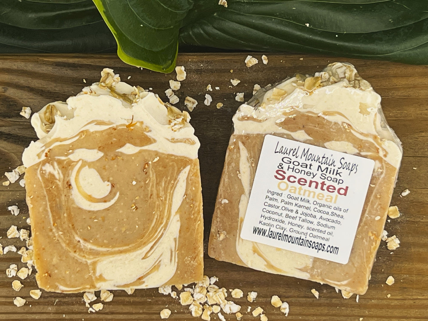Scented Oatmeal Goat Milk and Honey Soap