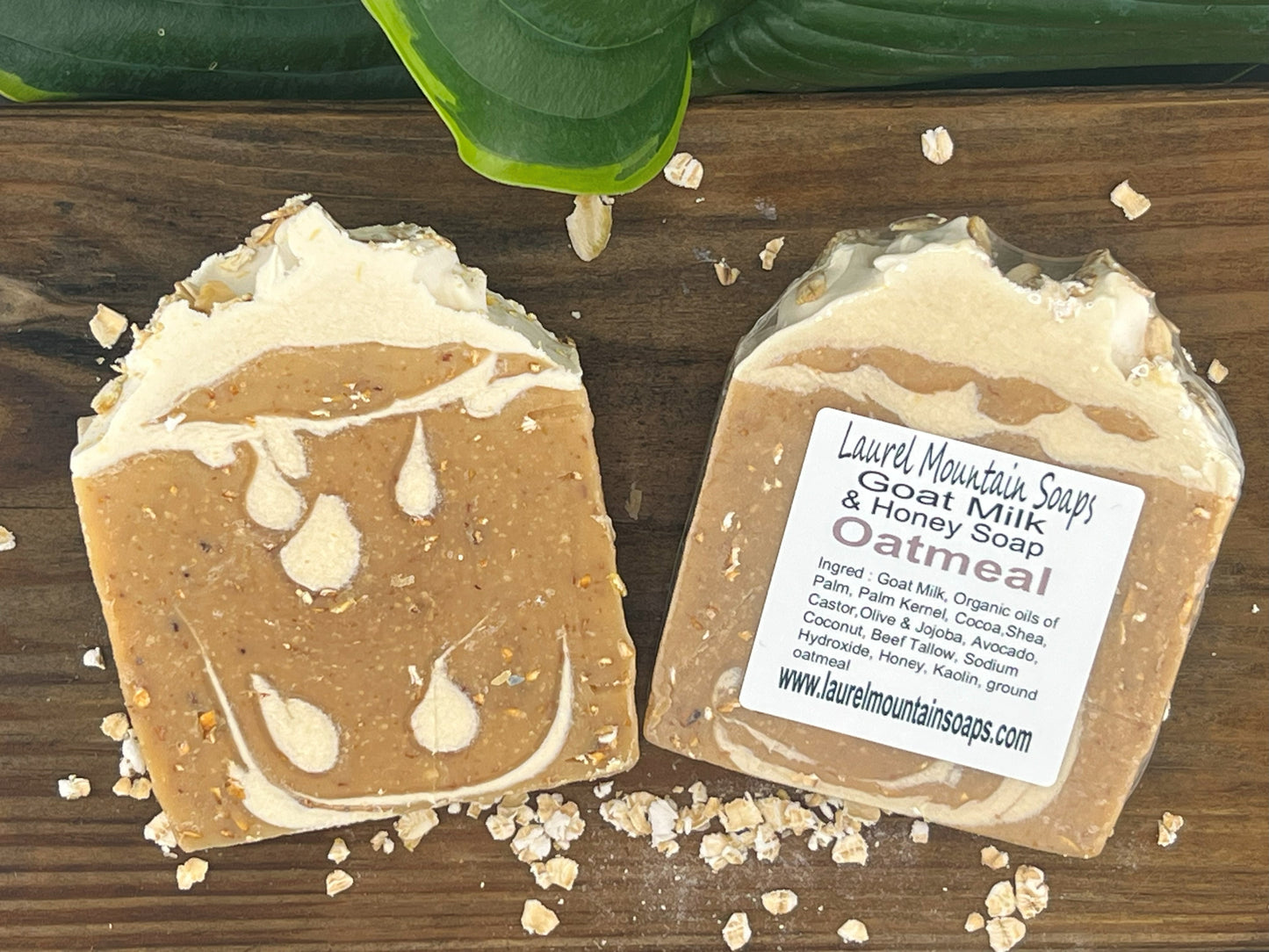 Unscented Oatmeal Goat Milk and Honey Soap