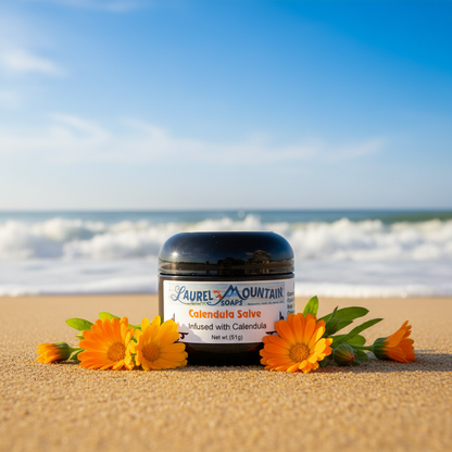 Calendula Salve Website Graphic