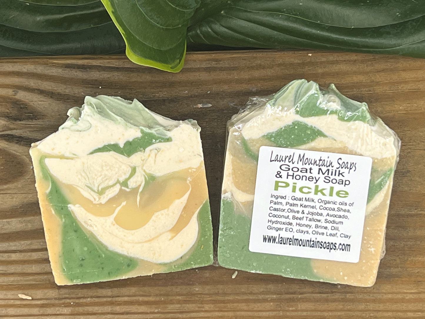 Dill Pickle Goat Milk and Honey Soap