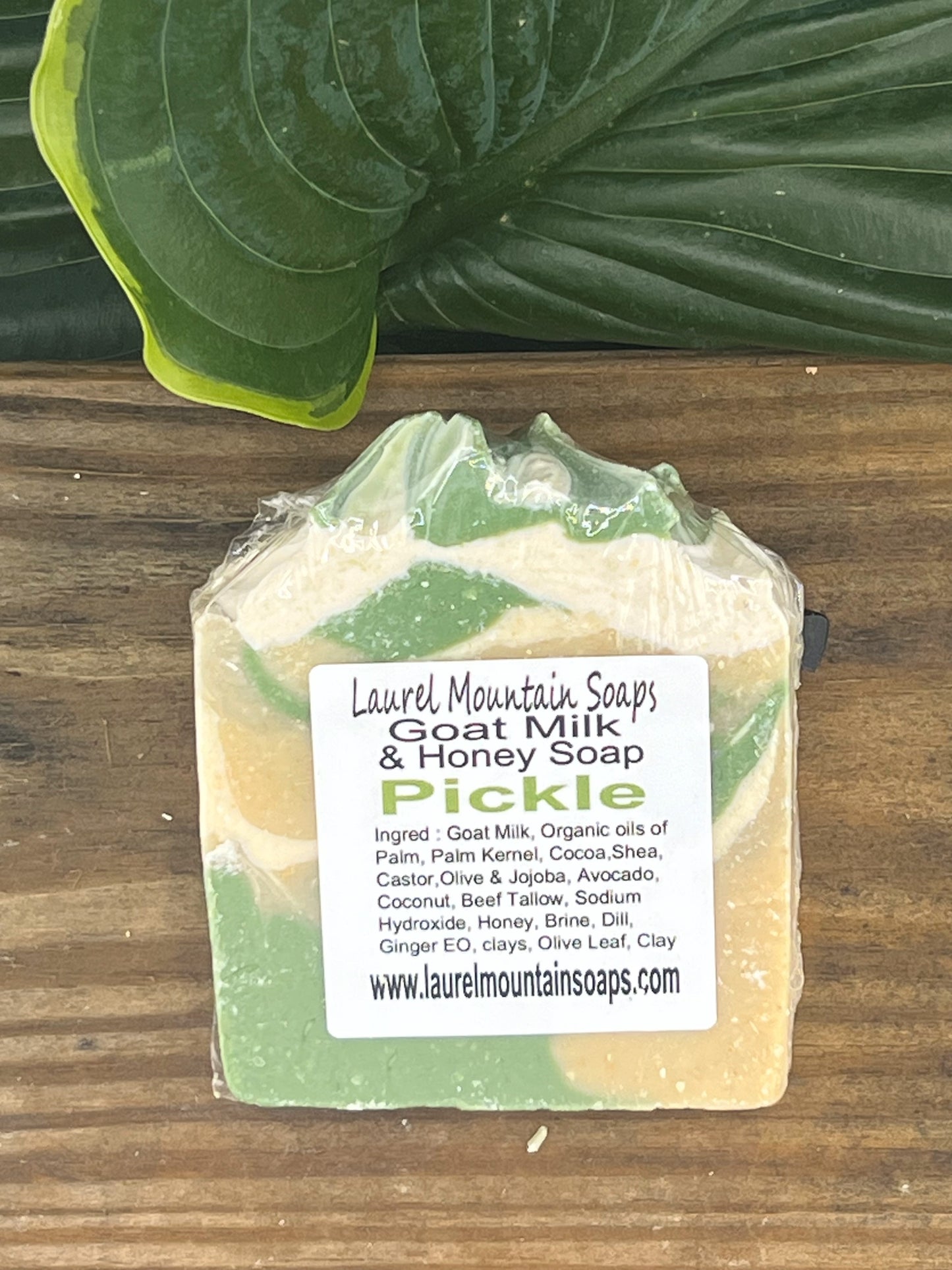 Dill Pickle Goat Milk and Honey Soap