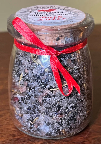 Hawaiian Black Lava Bath Salts