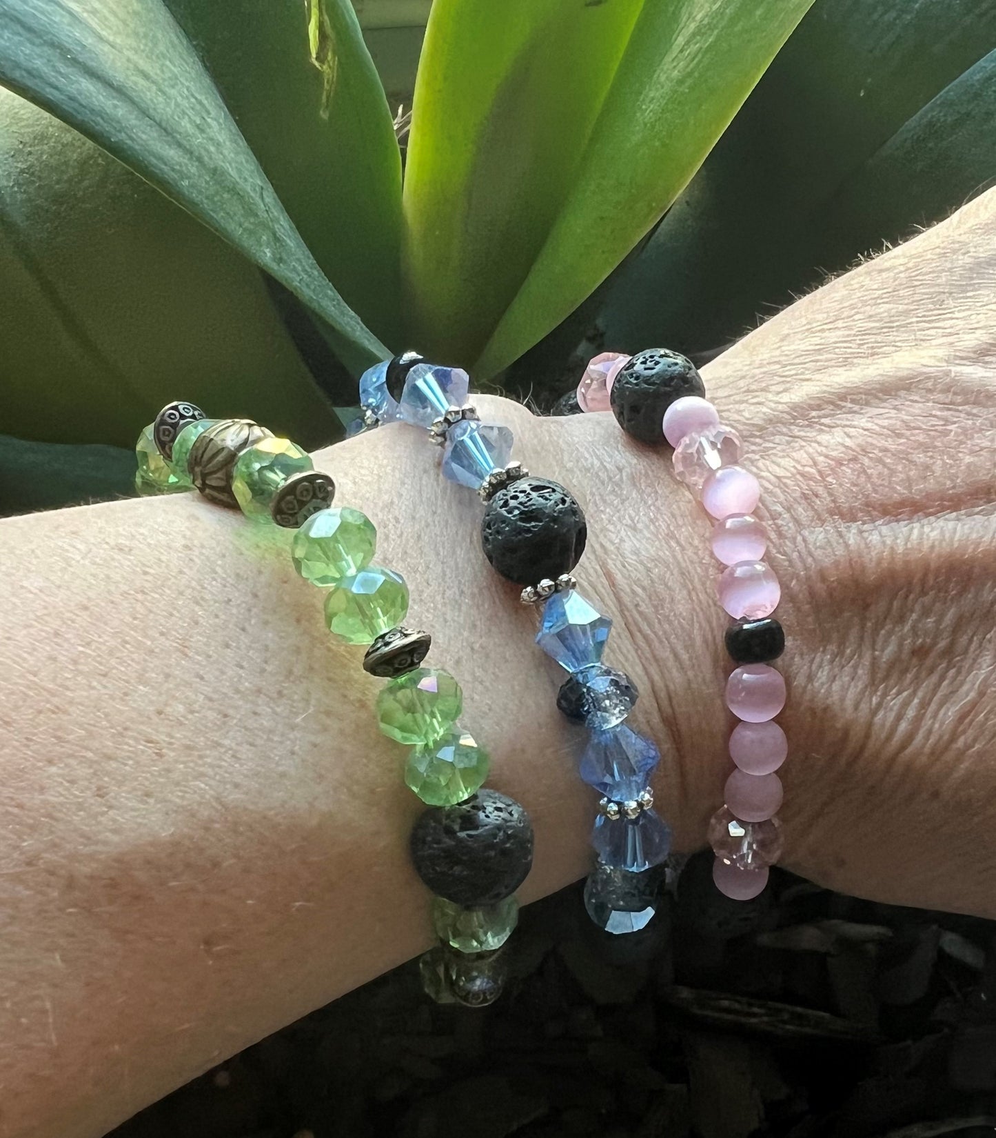 Sparkling Gems Aromatherapy Bracelet