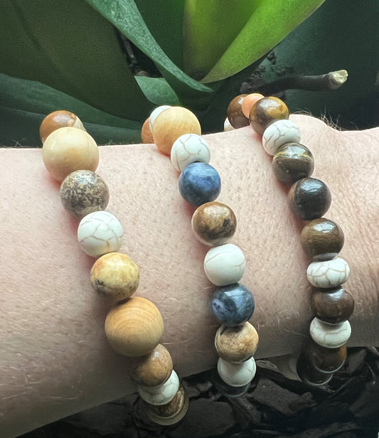 Colorful Clays Diffuser Bracelets
